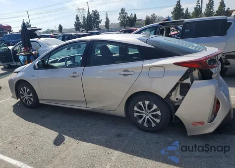2020 Toyota Prius Prime Le from USA, damaged, VIN JTDKARFP9L3149041